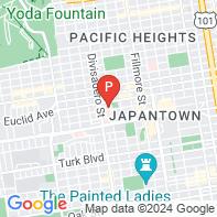 View Map of 2320 Sutter Street,San Francisco,CA,94115